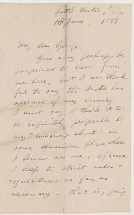 Letter, 15 June 1899