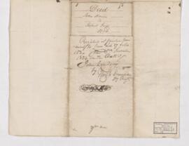Indenture, 27 October 1834