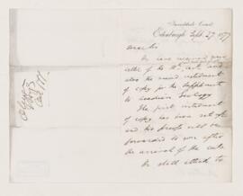 Letter, 27 September 1877