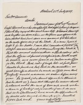 Letter, 23 July 1889