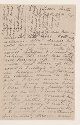 Letter, 20 September 1895