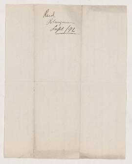 Letter, 2 September 1892