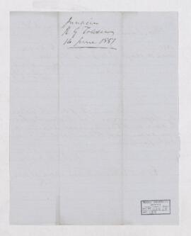 Account, 22 March 1851