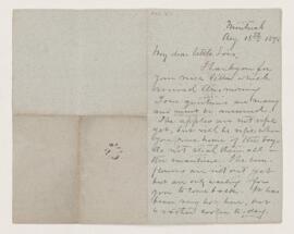 Letter, 18 August 1898