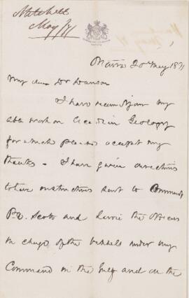 Letter, 20 May 1871