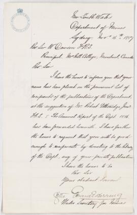 Letter, 16 November 1887