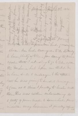 Letter, 19 April 1886