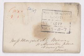 Letter, 1 February 1847