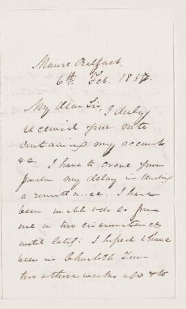 Order, 6 February 1857