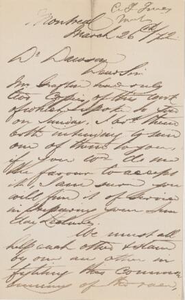 Letter, 26 March 1872