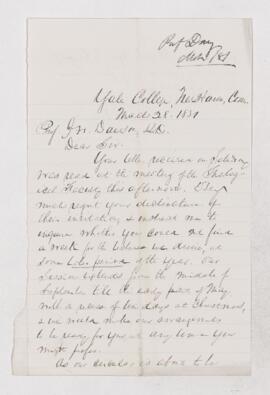 Letter, 28 March 1881