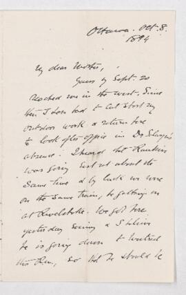 Letter, 8 October 1894