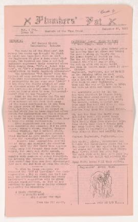 Issues of Plumbers' Pot