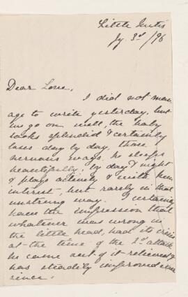 Letter, 3 July 1896