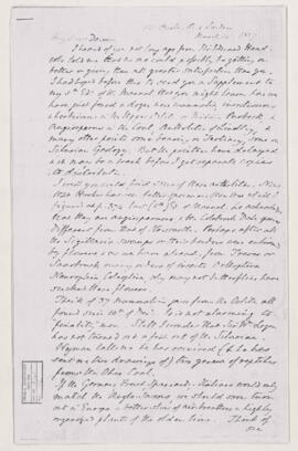 Letter, 15 March 1857