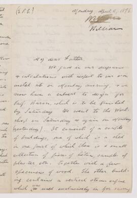 Letter, 11 April 1876
