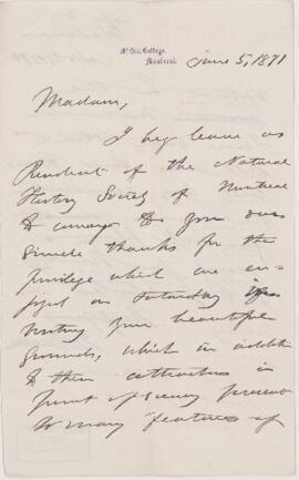 Letter, 5 June 1871.