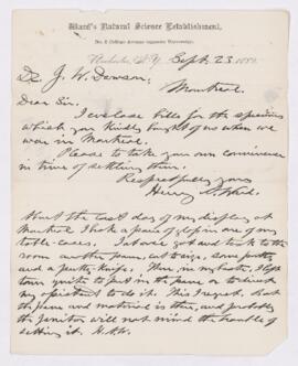 Letter, 23 September 1882
