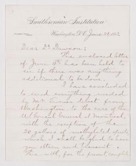 Letter, 21 June 1883