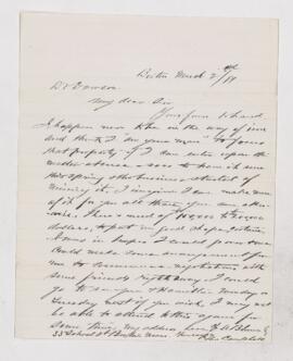 Letter, 2 March 1881