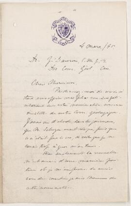 Letter, 4 March 1895