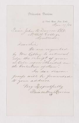 Letter, 17 March 1880