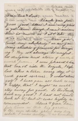 Letter, 11 July 1902