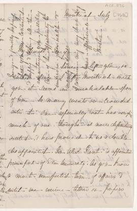 Letter from Margaret Mercer Dawson, July 1868