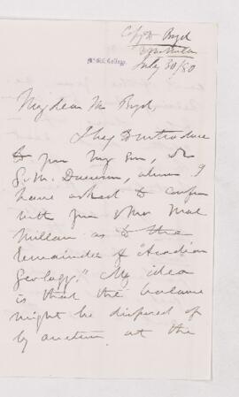Letter, 30 July 1880