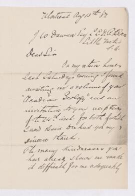 Letter, 13 August 1882