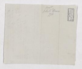 Account, 3 August 1839