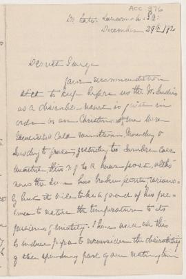Letter, 29 December 1892