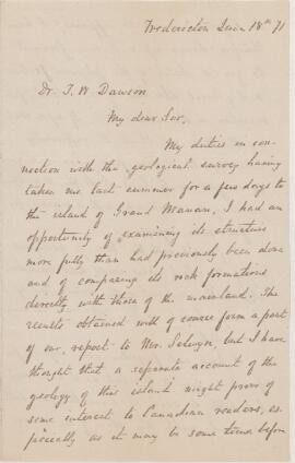 Letter, 18 June 1871.