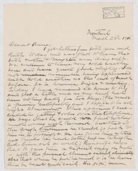 Letter, 23 March 1906