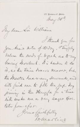 Letter, 20 May 1889