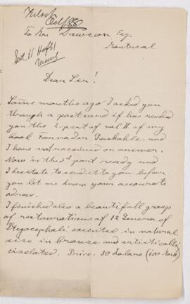Letter, 12 October 1888