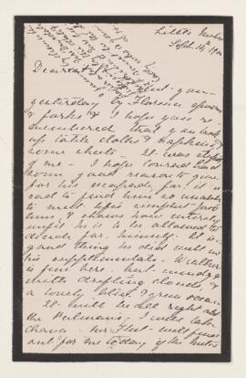 Letter, 14 September 1900