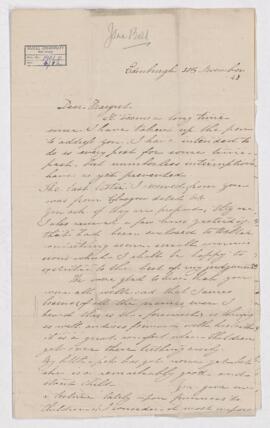 Letter, 30 November 1848