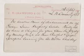 Letter, 3 April 1879