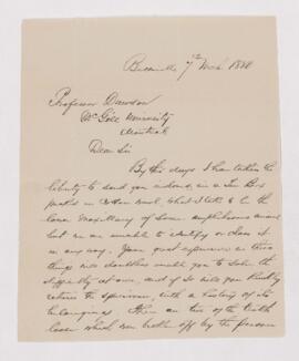 Letter, 7 March 1880