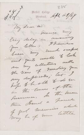Letter, 29 April 1869