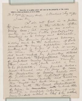 Letter, 25 January 1895