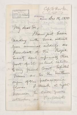 Letter, 18 December 1878
