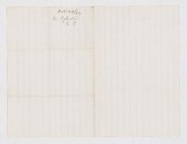 Letter from Thos. Egleston to B.J. Harrington, written from New York.