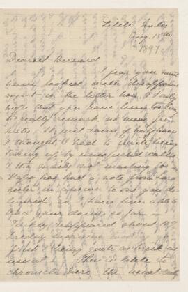 Letter, 15 August 1897