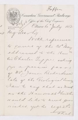Letter, 13 July 1882