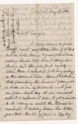 Letter, 4 May 1876