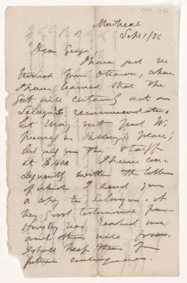 Letter, 1 September 1876
