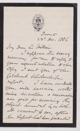 Letter, 23 December 1886