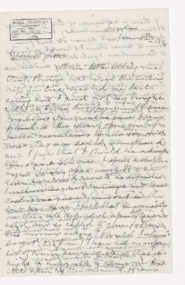 Letter, 8 and 9 June 1894